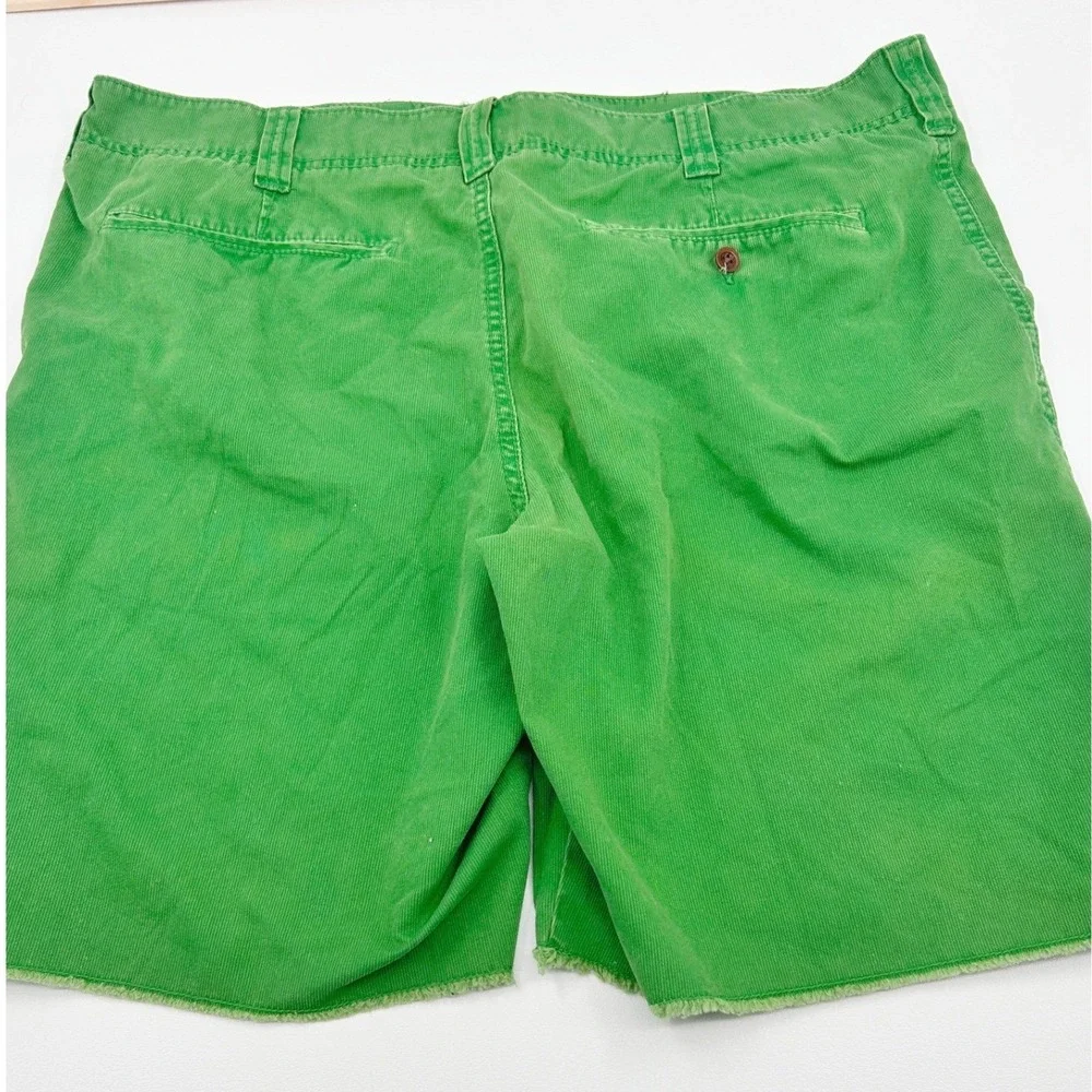 Mossimo Supply Co Cut-Off Raw Hem‎ Slim Straight Short Mens 40 Green Lot of 2